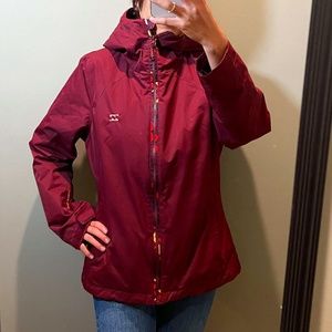Billabong Snow Ski Outdoor Winter Jacket Size S Women Billabong Warm Jacket Ski